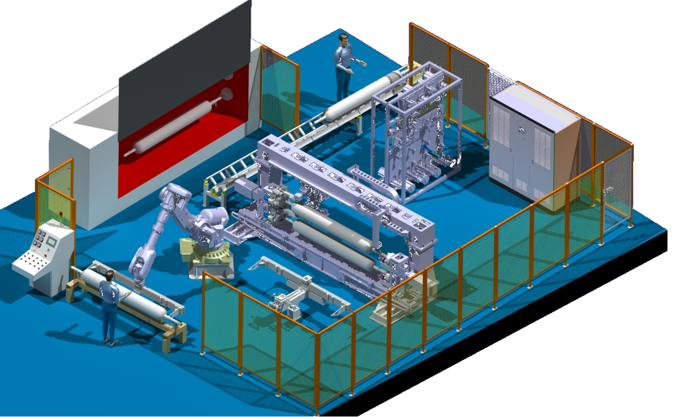 四型瓶智能制造裝備 四型瓶智能制造裝備